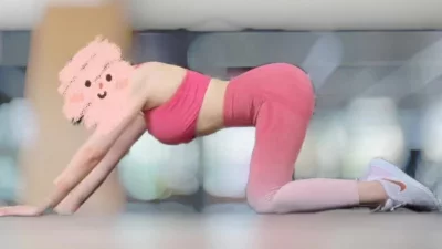 健身房搭讪高颜值健身女神！